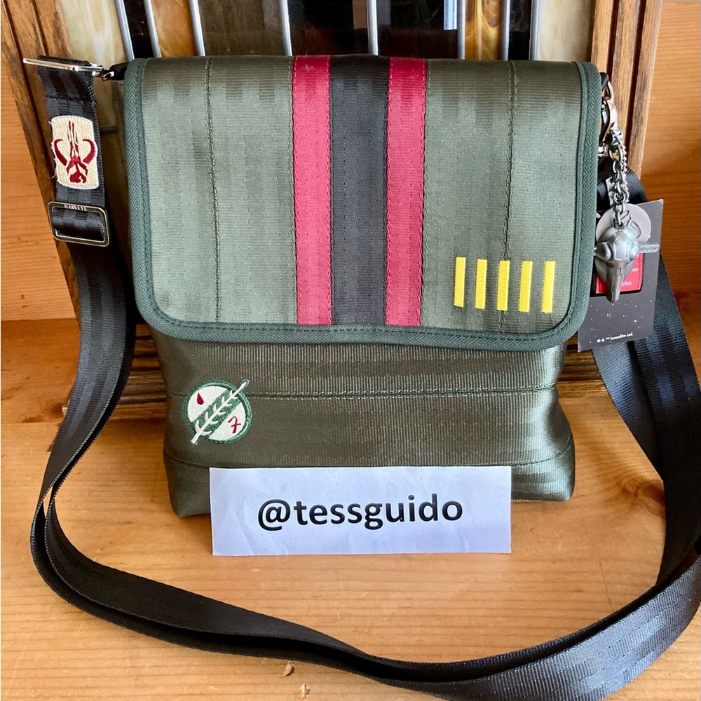 EXUC Harveys x Star Wars Boba Fett Convertible Streamline Messenger.